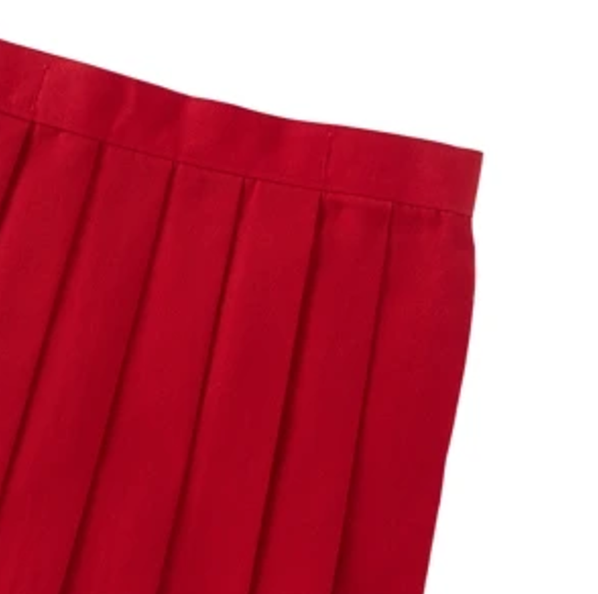 กระโปรงอนุบาล ตราสมอ (แดง)