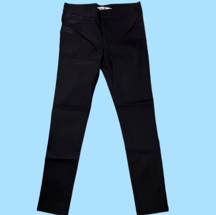 87-ยีนส์ดำปักด้านหลัง-1