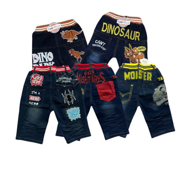 กางเกงยีนส์เด็ก 4 ส่วน size 17-25